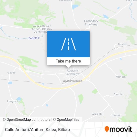 Calle Aniturri/Aniturri Kalea map