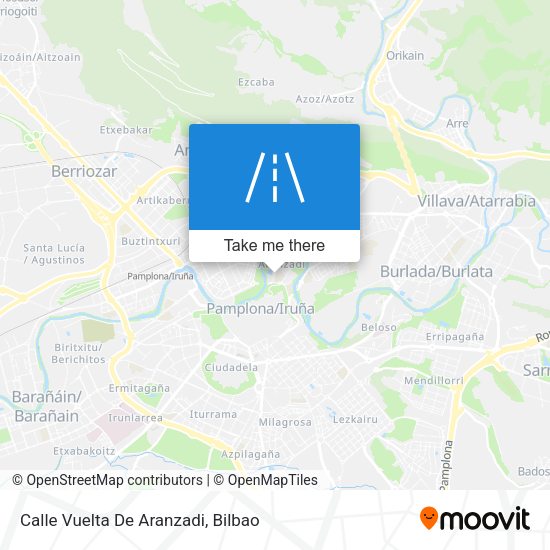 Calle Vuelta De Aranzadi map