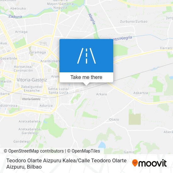 Teodoro Olarte Aizpuru Kalea / Calle Teodoro Olarte Aizpuru map