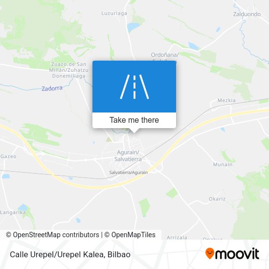 Calle Urepel/Urepel Kalea map