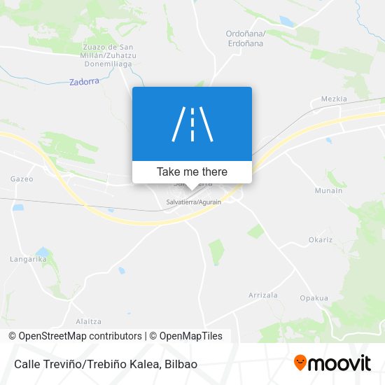 Calle Treviño/Trebiño Kalea map