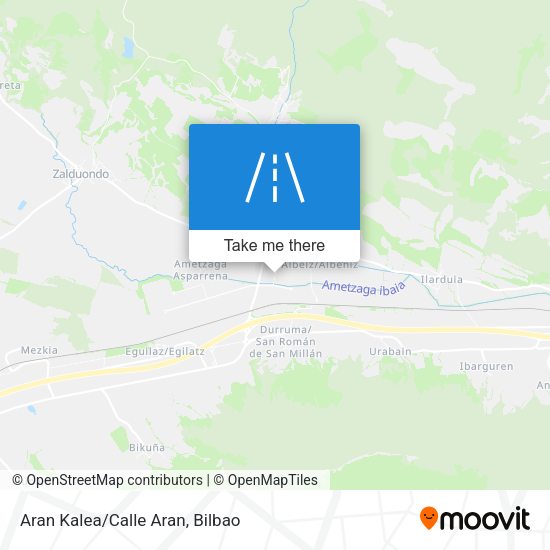 Aran Kalea/Calle Aran map