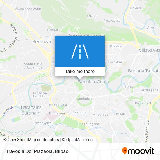 Travesía Del Plazaola map