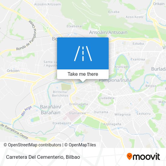 Carretera Del Cementerio map