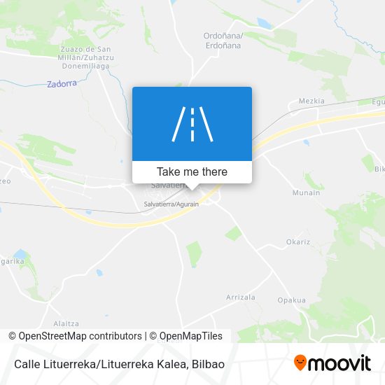 Calle Lituerreka / Lituerreka Kalea map