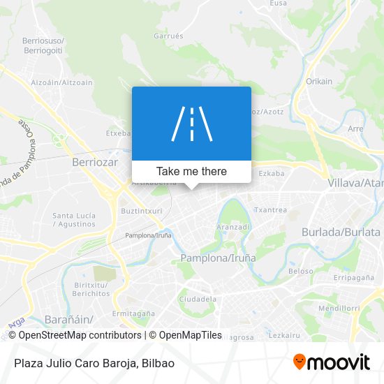 Plaza Julio Caro Baroja map