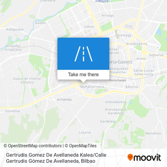 Gertrudis Gomez De Avellaneda Kalea / Calle Gertrudis Gómez De Avellaneda map