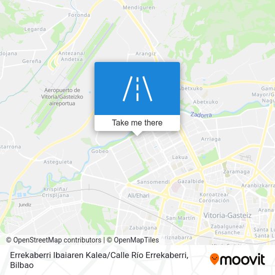 Errekaberri Ibaiaren Kalea / Calle Río Errekaberri map