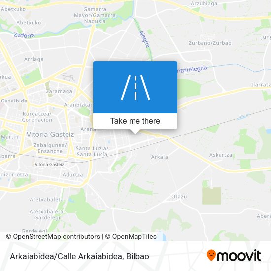 Arkaiabidea/Calle Arkaiabidea map