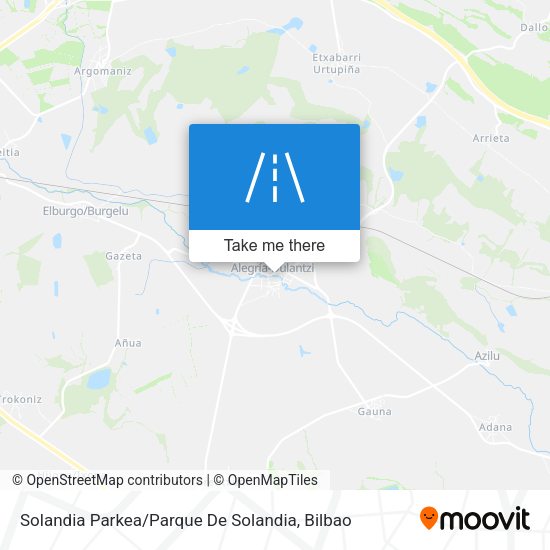 Solandia Parkea / Parque De Solandia map