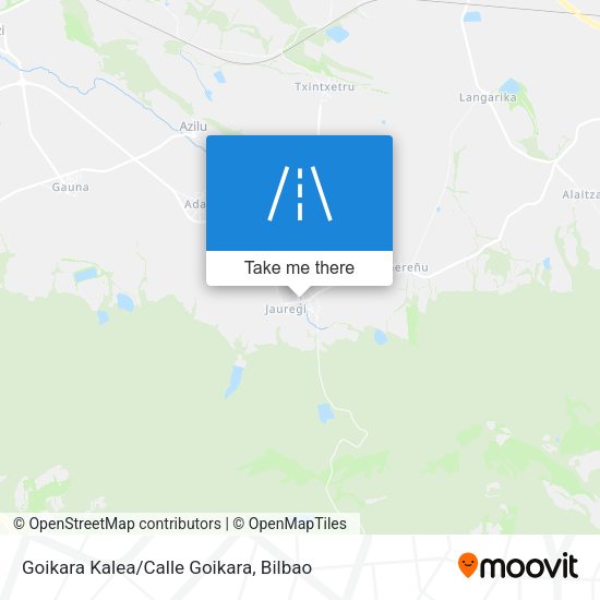 Goikara Kalea/Calle Goikara map