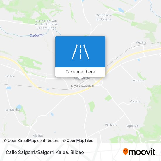 Calle Salgorri/Salgorri Kalea map