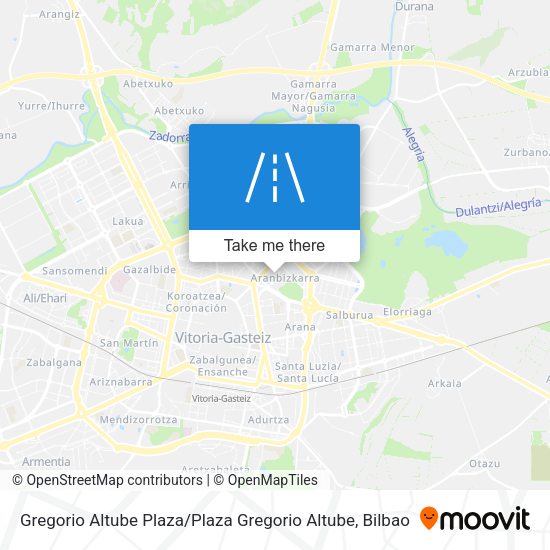 Gregorio Altube Plaza / Plaza Gregorio Altube map