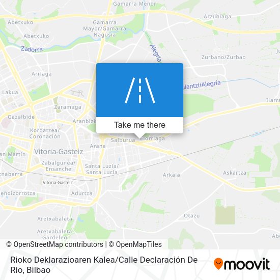Rioko Deklarazioaren Kalea / Calle Declaración De Río map
