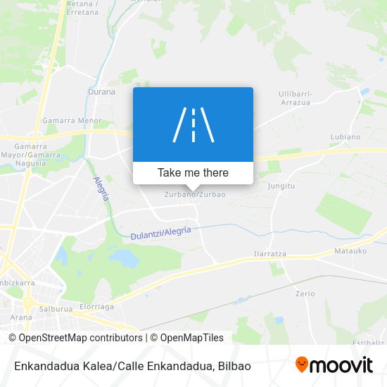 Enkandadua Kalea / Calle Enkandadua map