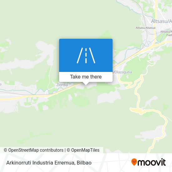 Arkinorruti Industria Erremua map