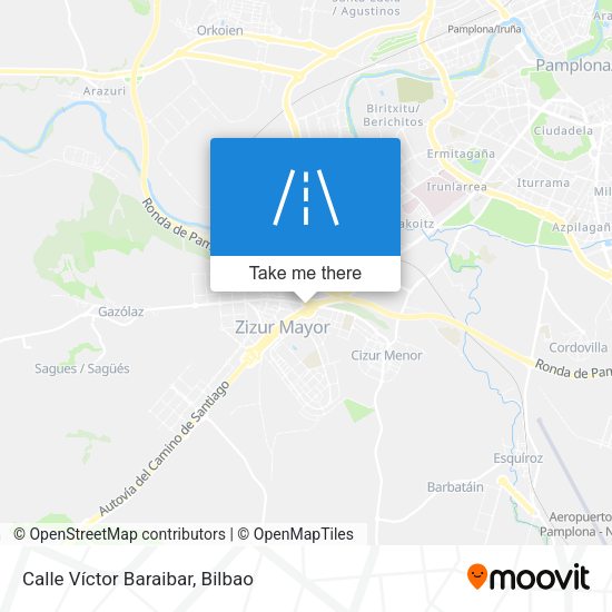 Calle Víctor Baraibar map