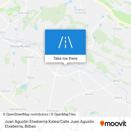 Juan Agustin Etxeberria Kalea / Calle Juan Agustín Etxeberria map