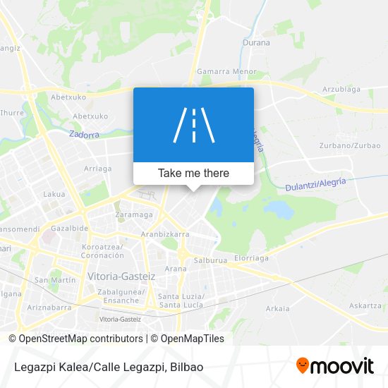 Legazpi Kalea/Calle Legazpi map
