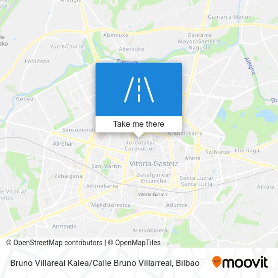 Bruno Villareal Kalea / Calle Bruno Villarreal map