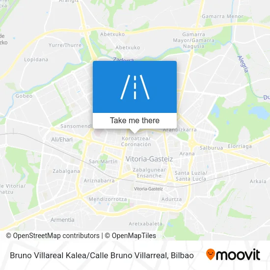 Bruno Villareal Kalea / Calle Bruno Villarreal map