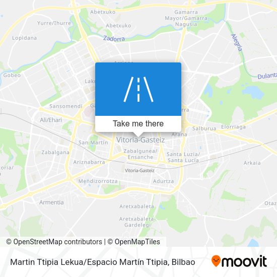 Martin Ttipia Lekua / Espacio Martín Ttipia map