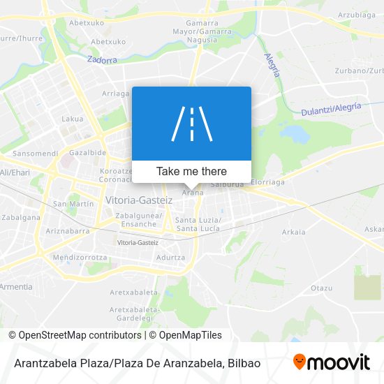 Arantzabela Plaza / Plaza De Aranzabela map