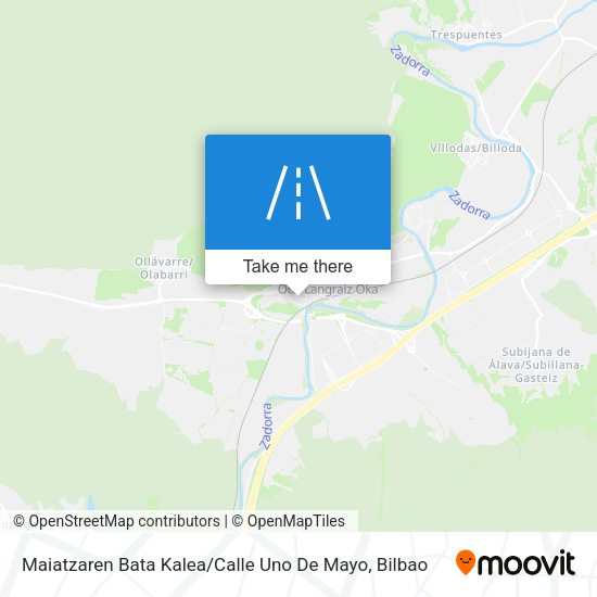 Maiatzaren Bata Kalea / Calle Uno De Mayo map