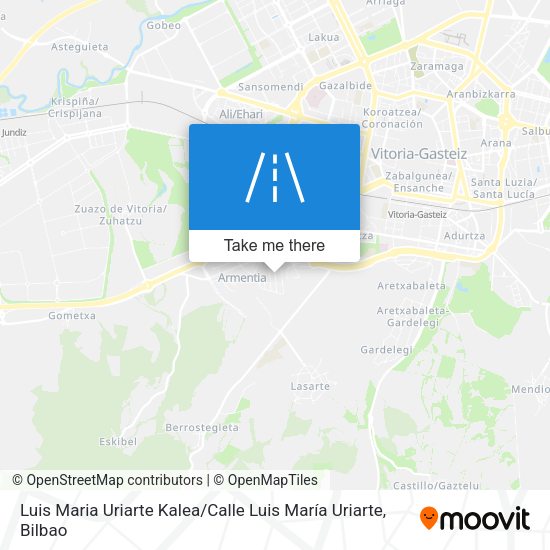 Luis Maria Uriarte Kalea / Calle Luis María Uriarte map
