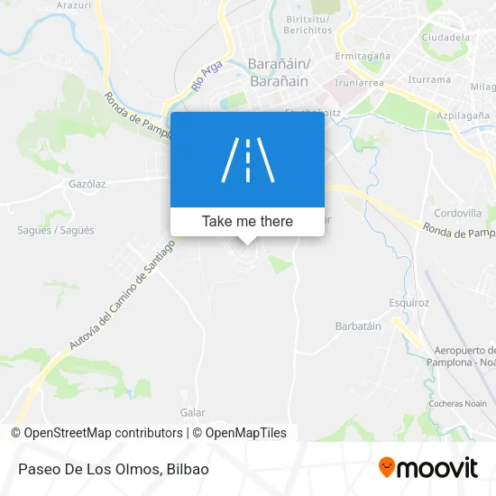 Paseo De Los Olmos map