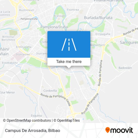 Campus De Arrosadía map