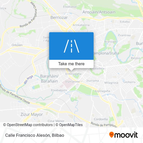Calle Francisco Alesón map