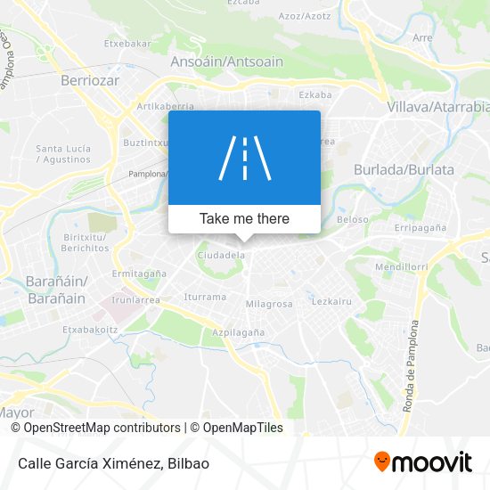Calle García Ximénez map