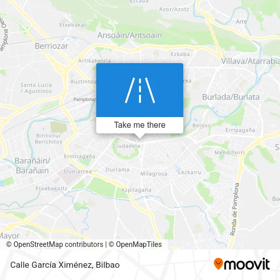 Calle García Ximénez map