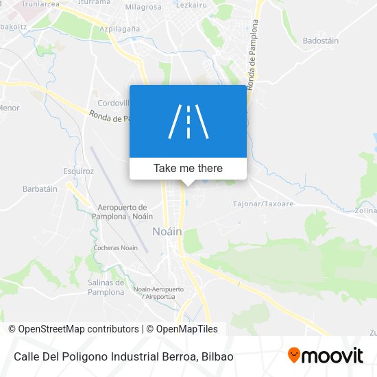Calle Del Poligono Industrial Berroa map