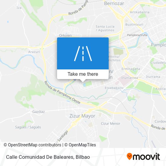 Calle Comunidad De Baleares map