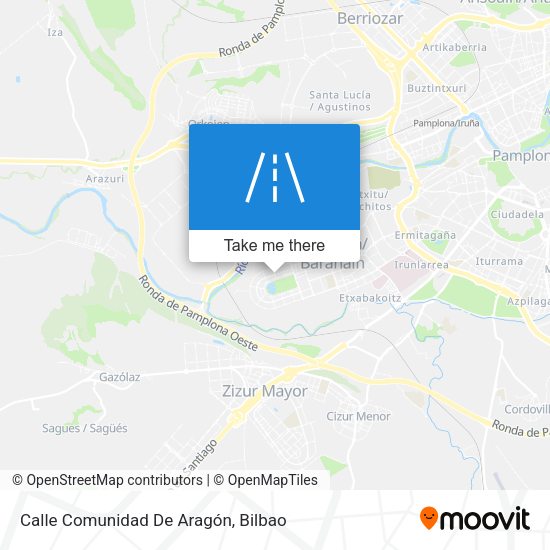 Calle Comunidad De Aragón map
