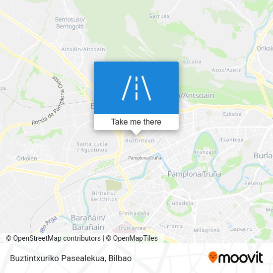 Buztintxuriko Pasealekua map