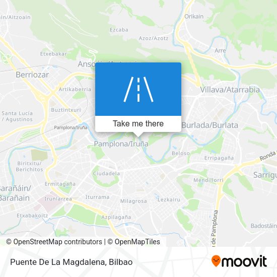 Puente De La Magdalena map