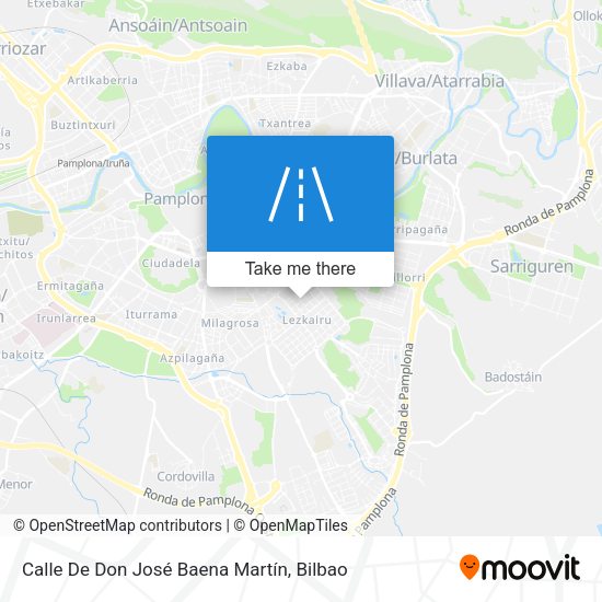 Calle De Don José Baena Martín map