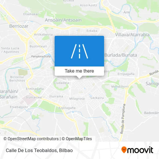 Calle De Los Teobaldos map