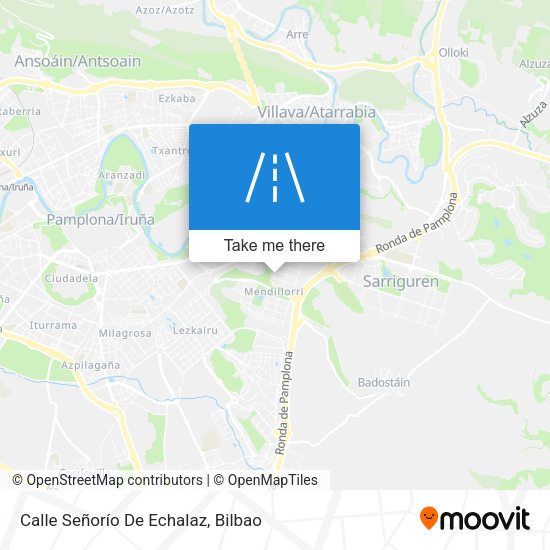 Calle Señorío De Echalaz map