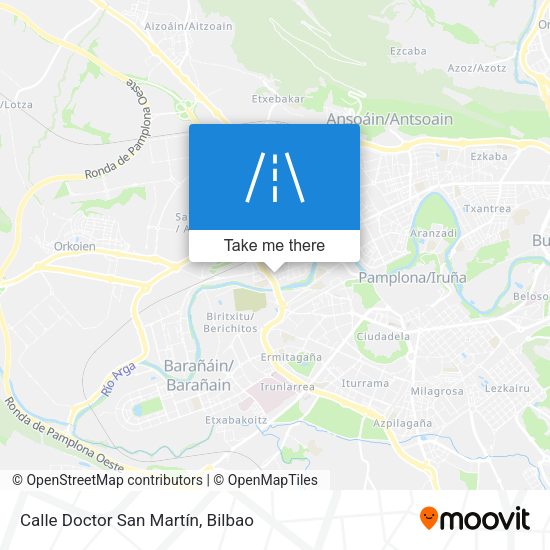 Calle Doctor San Martín map