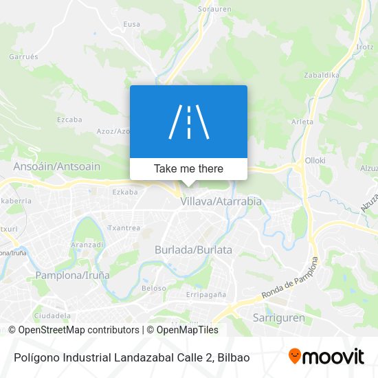 Polígono Industrial Landazabal Calle 2 map