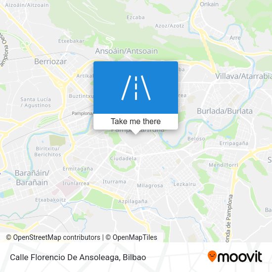Calle Florencio De Ansoleaga map