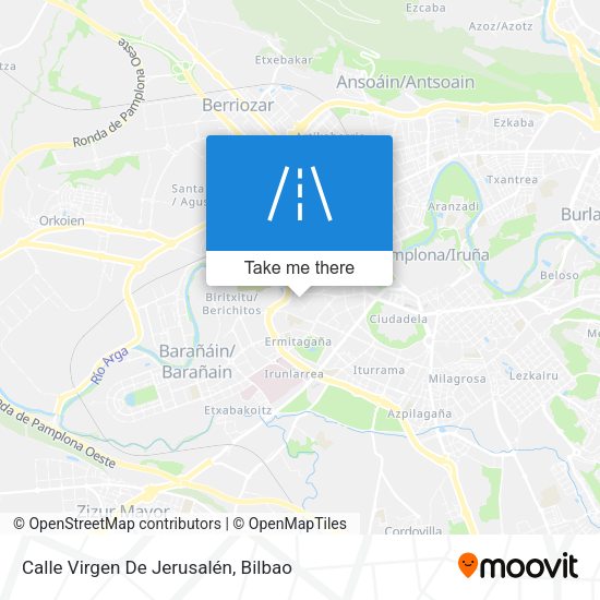 Calle Virgen De Jerusalén map