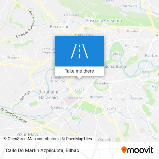 Calle De Martín Azpilcueta map