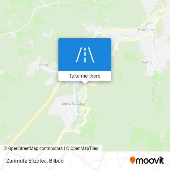 Zarimutz Elizatea map