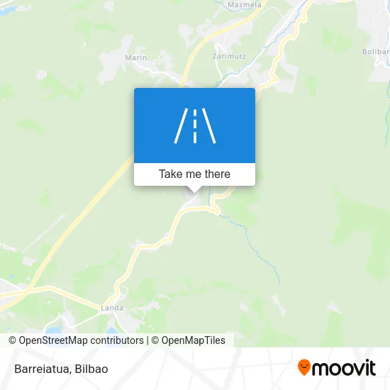 Barreiatua map