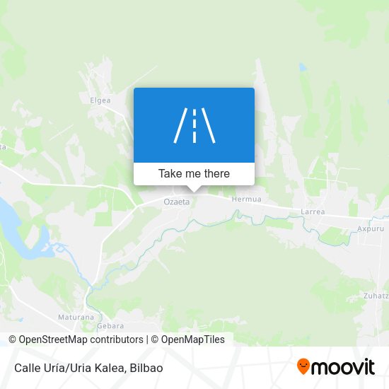 Calle Uría/Uria Kalea map